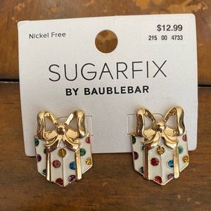 New with tag, sugarfix by Baublebar Christmas earrings